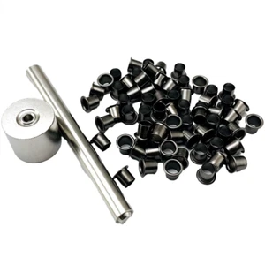 100Pcs K-Sheath Eyelet Rivets Installation Fix Tools 7.5MM Kydex Sheath6636 - Foto 1 di 5