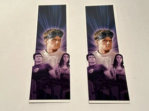 DR HORRIBLES SING-ALONG BLOG set of 2 promo bookmarks Neil Patrick Harris - Picture 1 of 2