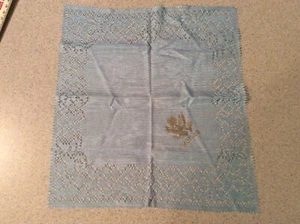 Guanto de madre azul vintage década de 1940 con logotipo del ejército de EE. UU. - Imagen 1 de 5