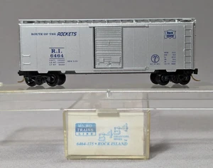 N Scale MTL Collector's Lowell Smith 6464-175  ROCK ISLAND   40' Boxcar RI 6464 - Picture 1 of 9
