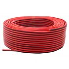 2Pin Wire 100M 22Awg 12V/24V Extension Cord Red And Black 2-Wire Stranded5971
