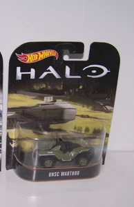NEW Halo UNSC WARTHOG Hot Wheels Collector Mattel Diecast 2016 Real Riders Metal - Picture 1 of 2
