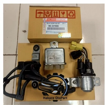 PARA MITSUBISHI L300 DIESEL RELÉ BUJÍAS INCANDESCENTES SET NUEVO MD337886 GEN... - Imagen 1 de 4