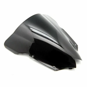 Parabrisas ABS negro doble burbuja para Yamaha YZF R6 2008-2016 - Imagen 1 de 4