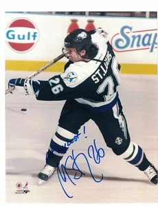 Martin St. Louis Tampa Bay Lightning Signed 8" x 10" Photo W/Our COA - Picture 1 of 1