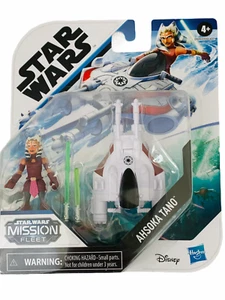 Figura y vehículo Hasbro de 2,5" de la flota de misión Star Wars Ahsoka Tano ataque acuático - Imagen 1 de 3