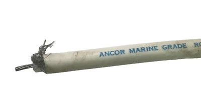 25 FT Ancor Marine Grade RG8U Tinned Copper Coax Cable Boat Antenna 1354 Wire - Image 1 of 3