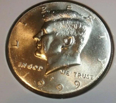 1999 Kennedy P&D Half Dollars - BU -  Uncirculated Cover