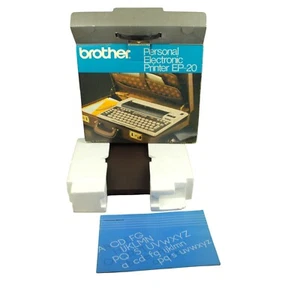 Vintage Brother EP-20 Portable Word Processor Typewriter Ultracompact Tested - Picture 1 of 14