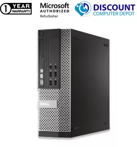 Dell Desktop Computer 3020 Intel Core i3 4th 8GB 500GB HD WIFI DVD Windows 10 PC - Picture 1 of 6