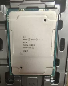 Intel Xeon GOLD 6238 CPU 22 Core 44 Threads 140W 2.10GHz 30.25MB Cache Processor - Picture 1 of 2
