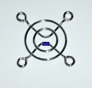 * Lüftergitter * Schutzgitter Metall für 40mm Lüfter verchromt silber 40 x 40 mm - Bild 1 von 2