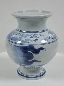 Vaso Delft ~ Williamsburg ~ Blu e Bianco ~ Made in Holland ~ 1969 - Foto 1 di 15