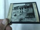 3 Magic Lantern Glass Slides Assisi Italy Arcaded Buildings, Chapel St. Francis