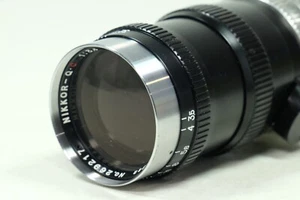 Lente Nikon 135mm f3.5 Montura Nikon S con estuche, capó y caja - Imagen 1 de 7