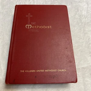 ©1966 THE METHODIST HYMNAL Religious Song Book Red Hardcover - Picture 1 of 5