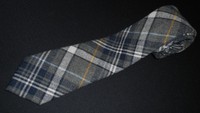 New Tommy Hilfiger Tie Gray Silver Wool Plaids Stripe Designer Silk Mens Necktie