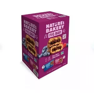 Nature's Bakery Fig Bars, Variety Pack, 2 oz., 32 ct. - Picture 1 of 9