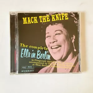 Mack the Knife Complete Berlin Concert Ella Fitzgerald CD 1993 Jazz Performance - Imagen 1 de 9