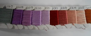 DMC Stranded Threads 10 cuartos de madejas en bobinas de papel 169 - 300 - Imagen 1 de 1