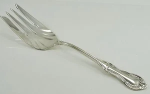 International Joan of Arc Sterling Silver Solid Cold Meat Fork - Picture 1 of 1