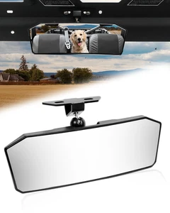 Rear View Mirror Center Rearview Mirror for Can-am Defender HD5 7 8 9 10 2016+ - Picture 1 of 9