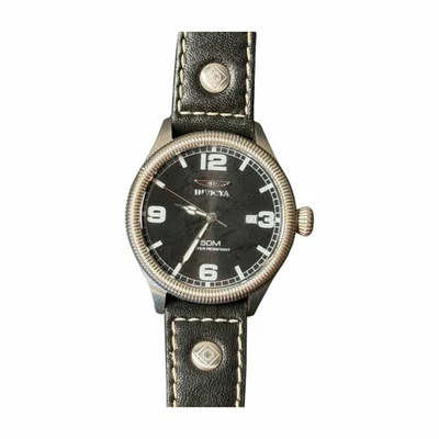 Reloj Invicta Specialty Hombre 1460 Esfera Plateada/Negro 45 mm Borde Moneda Suizo Leer Foto 1 de 4