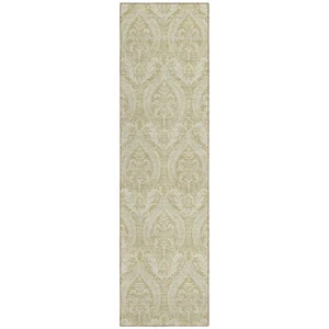 Chantille ACN572 Beige 2 pieds 3 pouces x 7 pieds 6 po Lavable en machine intérieur/extérieur - Photo 1/7