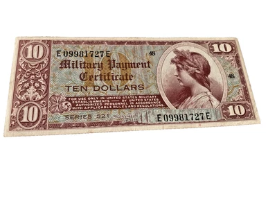 MPC Series 521 $10  FINE/VERY FINE - Image 1 of 2