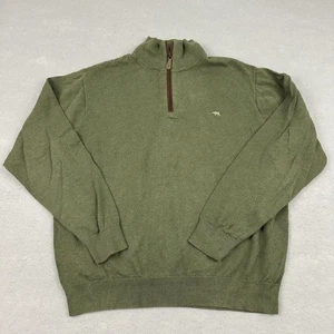 Suéter Onward Reserve Para Hombres Grande Cuarto Cremallera Pullover Oso Bordado Pullover - Imagen 1 de 9