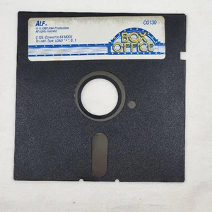 Alf Box Office 1988 Alien Productions CO130 Commodore 64/128 5,25" dyskietka - Zdjęcie 1 z 3