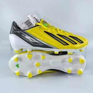 Botines de fútbol Adidas adizero F30 FG de cuero G65394 US7 UK6.5 amarillos para hombre - Imagen 1 de 10