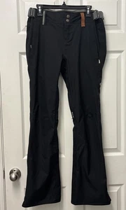 HOLDEN Skinny Fit Standard Ski Pants Women's Snowboarding Snow Ski Lined Black M - Picture 1 of 14