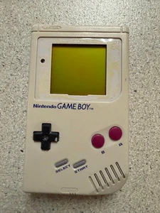 OEM Original Game Boy DMG-01 Console - Handheld - Tested & Works W/ GAME & WATC - Picture 1 of 11