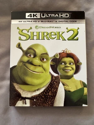 Shrek 2 4K (Ultra HD / Blu-ray / Digital) + HTF / OOP Slipcover - Image 1 of 4