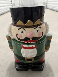 Simon Ross Ceramic Nutcracker Cookie Jar - Picture 1 of 8