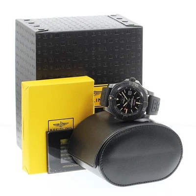 BREITLING AVENGER BLACKBIRD V1731010/BD12 49mm Titanium Black Dial #C517 - image 1 of 4