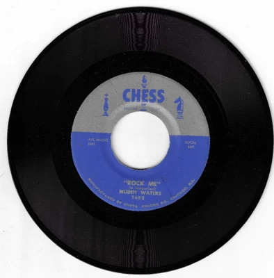 BLUES 45 RPM -MUDDY WATERS - CHESS RECORDS " TROUBLE NO MORE" - Imagem 1 de 2
