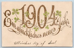 Postal Feliz Año Nuevo 1904 Un Feliz Año Nuevo S1 - Imagen 1 de 2