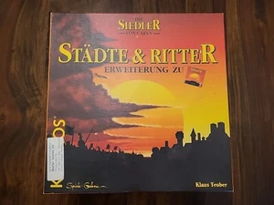 The Settlers of Catan, Cities & Knights Expansion Wood UNPLAYED/Unpunched GERMAN - Picture 1 of 24