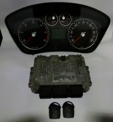 FORD FUSION 1.6 TDCI KIT ECU 1.6 DIESEL 2006 2007 2008 2009 6S61-12A650-VC VA   - Immagine 1 di 4