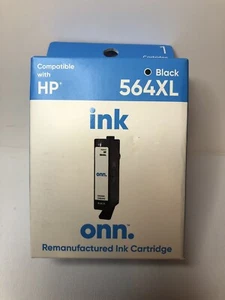 ONN 564XL Black Printer Ink Cartridge New Exp 06/2025 - Bild 1 von 2