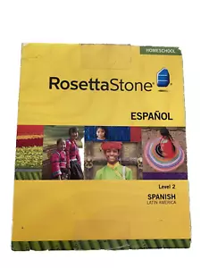 RosettaStone Spanisch Level 2 Version 3 Homeschool Fremdsprache CD Computer - Bild 1 von 8