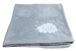 Circo Lovey Security Blanket Plush Gray White Cloud Hello Star HTF - Picture 1 of 3