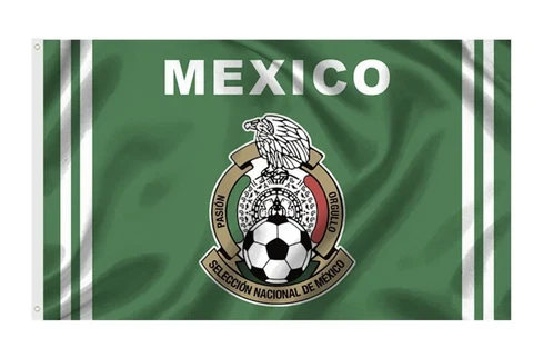 Mexico National Soccer Football  El Tri 3x5 Ft Silkscreen Flag! Cover