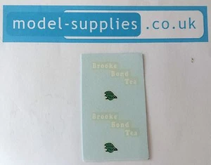 Matchbox 47A Trojan Van Brooke Bond Tea Reproduction Waterslide Transfers Set - Picture 1 of 1