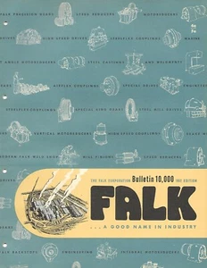 Brochure - Falk - Power Transmission - Gears Drives et al - 1952 (MR551) - Bild 1 von 1