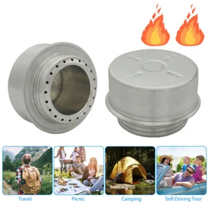2X Alcohol Stove Camping Portable Burner Outdoor Backpacking Cooking BBQ Tool - Picture 1 of 10
