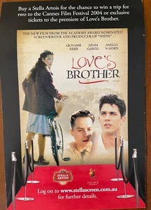 LOVE'S BROTHER - AUSTRALIAN CINEMA PROMOTIONAL POSTCARD - Adam Garcia 2004 - Bild 1 von 2