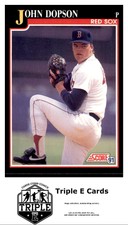 1991 Score #772 John Dopson Boston Red Sox ~A3P